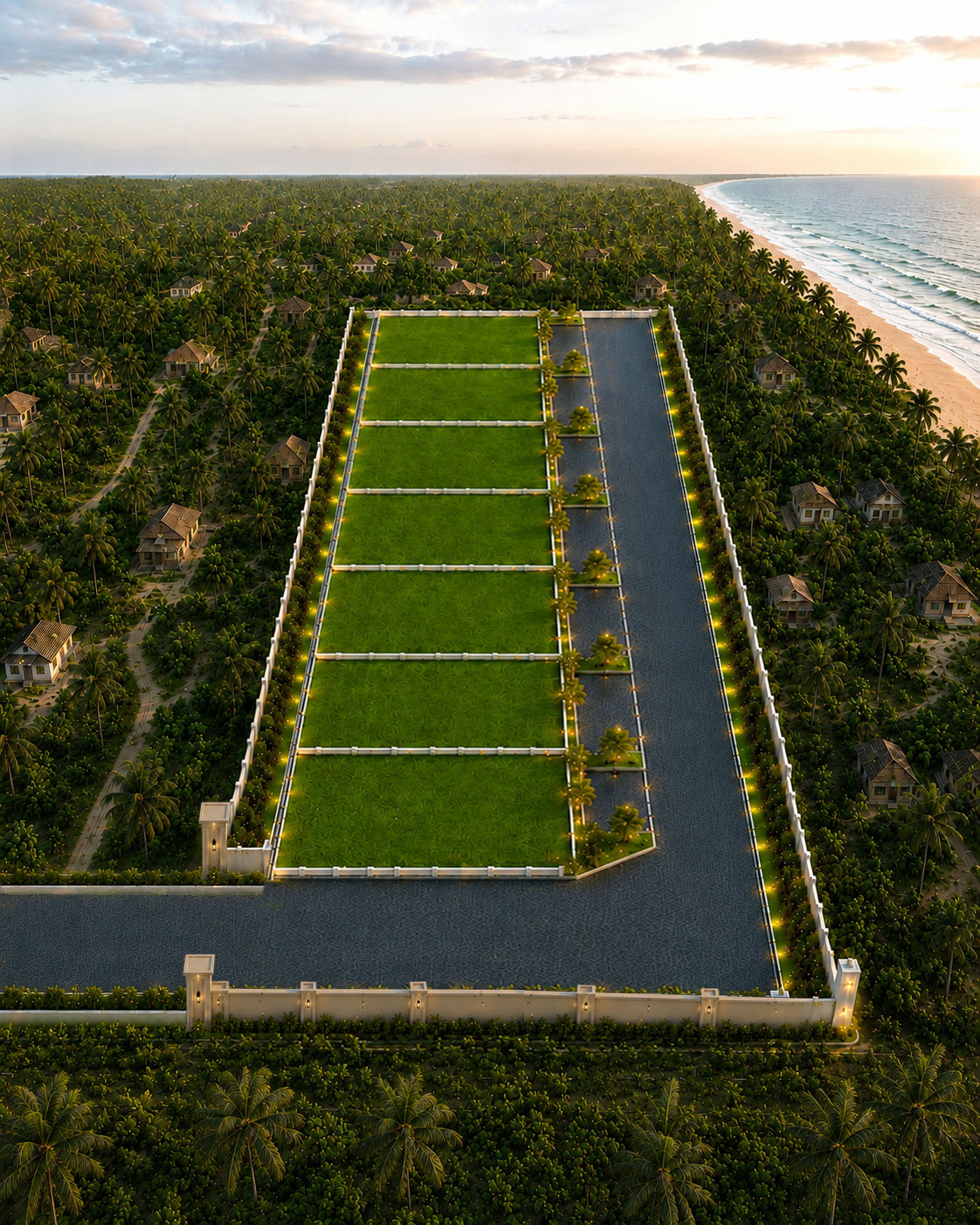 Bayview coastal villa plots